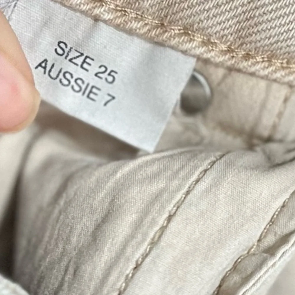 ROLLA’S High Rise Straight Sand Denim Jeans - Picture 7 of 7